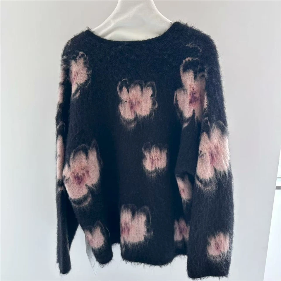 Luxury Oversized Wool Tops Women