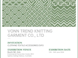 Vonn Trend Knitting Garment เตรียมจัดแสดงคอลเลกชั่นล่าสุดในงาน Clothing Texti...