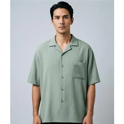 เสื้อเชิ้ตแขนยาวผ้าถักสำหรับบุรุษสำหรับกลางแจ้ง