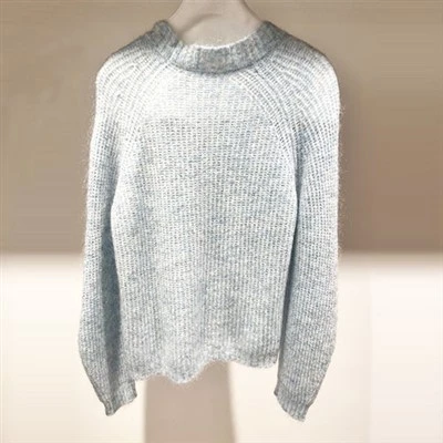 เสื้อแขนยาวขนแกะขนยาวของผู้หญิง